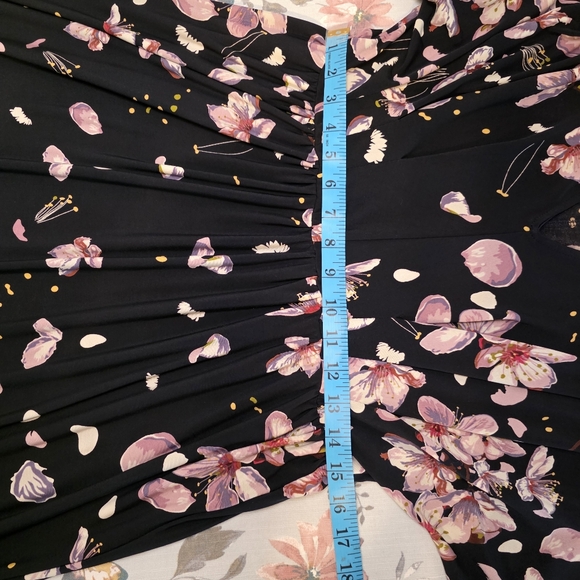 East Adeline Black Floral Maxi Dress – Women’s 1X - Picture 6 of 8